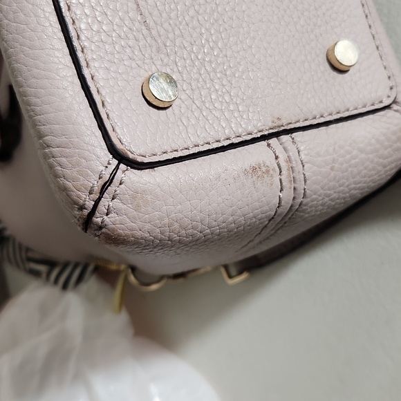 Kate Spade Blush Lavender Leather Triple Compartment 2 Way Shoulder bag - Picture 11 of 17